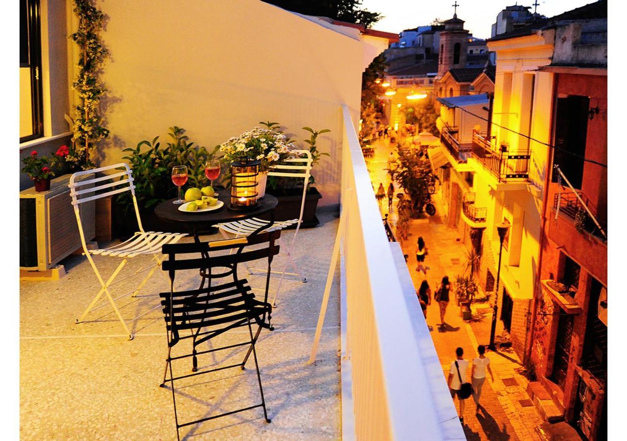 Live In Athens, Psyrri Central Apartments Экстерьер фото